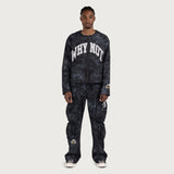 Twill Cargo Wide Leg - Black Twill Cargo Wide Leg - Black