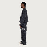 Twill Cargo Wide Leg - Black Twill Cargo Wide Leg - Black