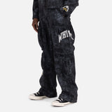 Twill Cargo Wide Leg - Black Twill Cargo Wide Leg - Black