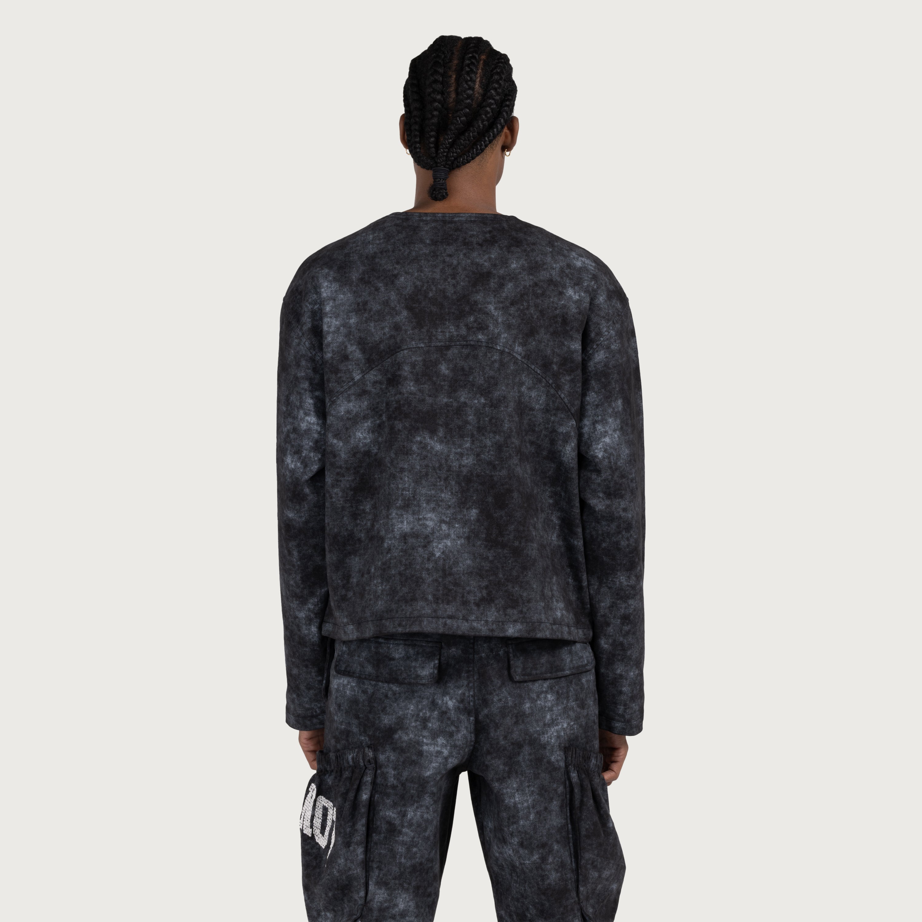 Twill Washed Jacket - Black Twill Washed Jacket - Black