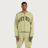 Twill Washed Jacket - Green Twill Washed Jacket - Green