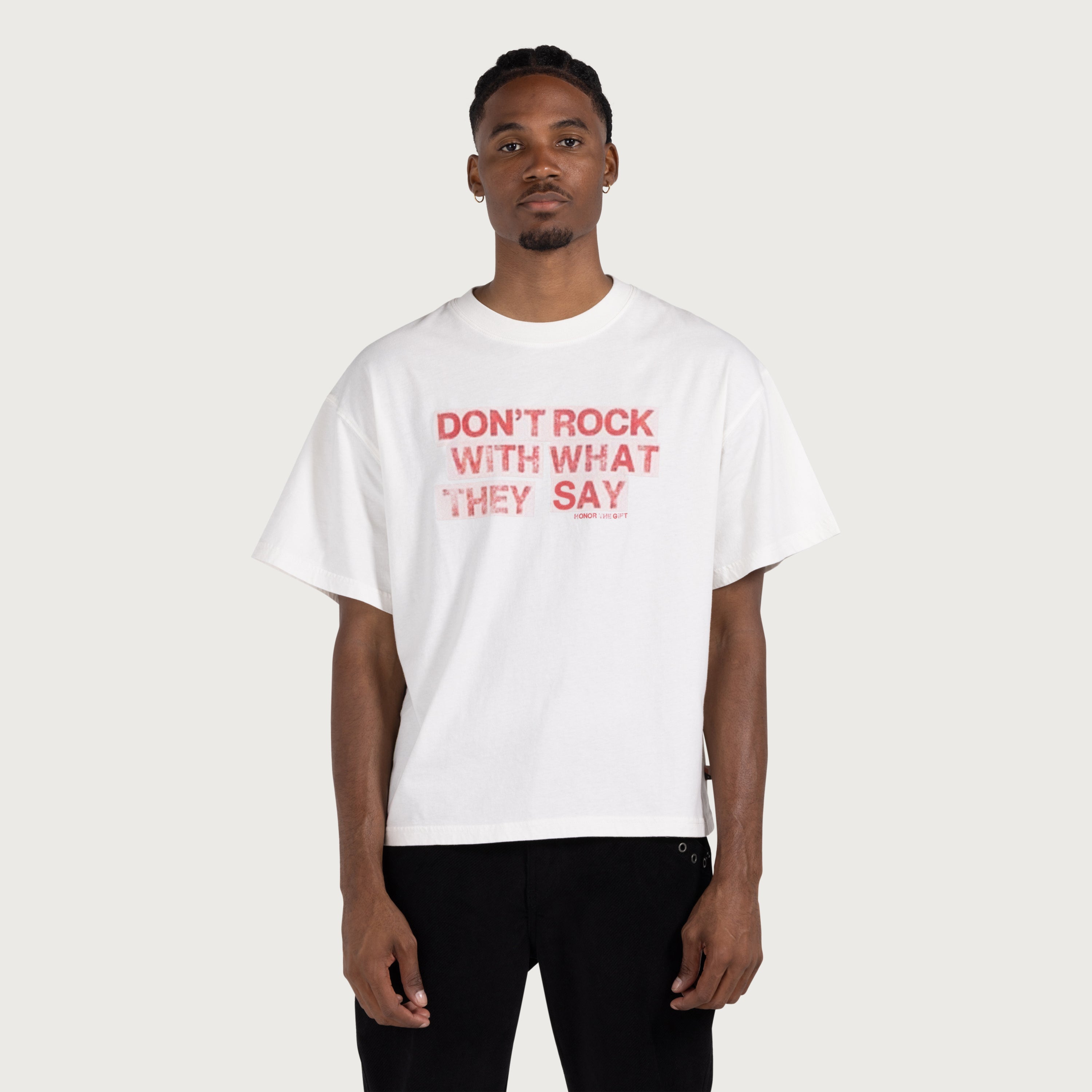 What They Say - White What They Say - White