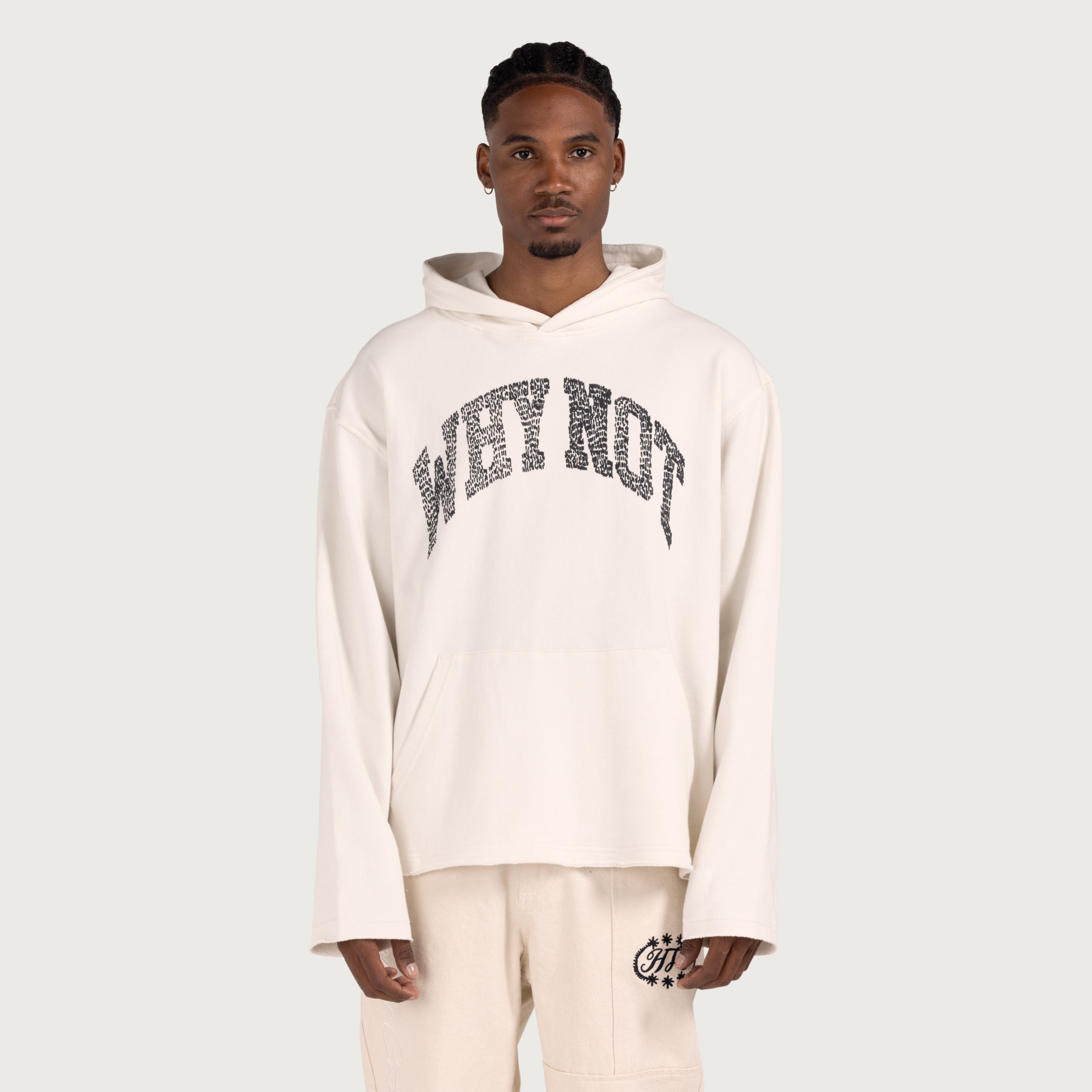 Why Not Hoodie - Bone Why Not Hoodie - Bone
