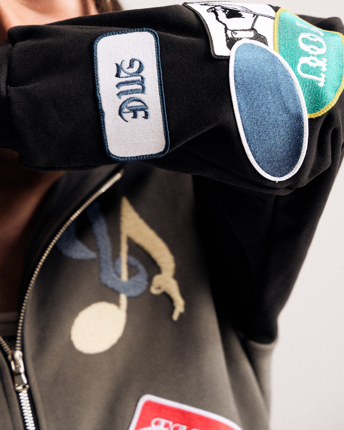 "Rawls" Zip Hoodie (Shadow) "Rawls" Zip Hoodie (Shadow)