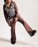 "Rawls" Zip Hoodie (Purple) "Rawls" Zip Hoodie (Purple)