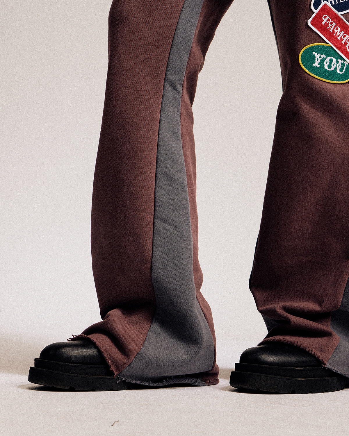 "Hunter" Flared Sweatpant (Purple) "Hunter" Flared Sweatpant (Purple)