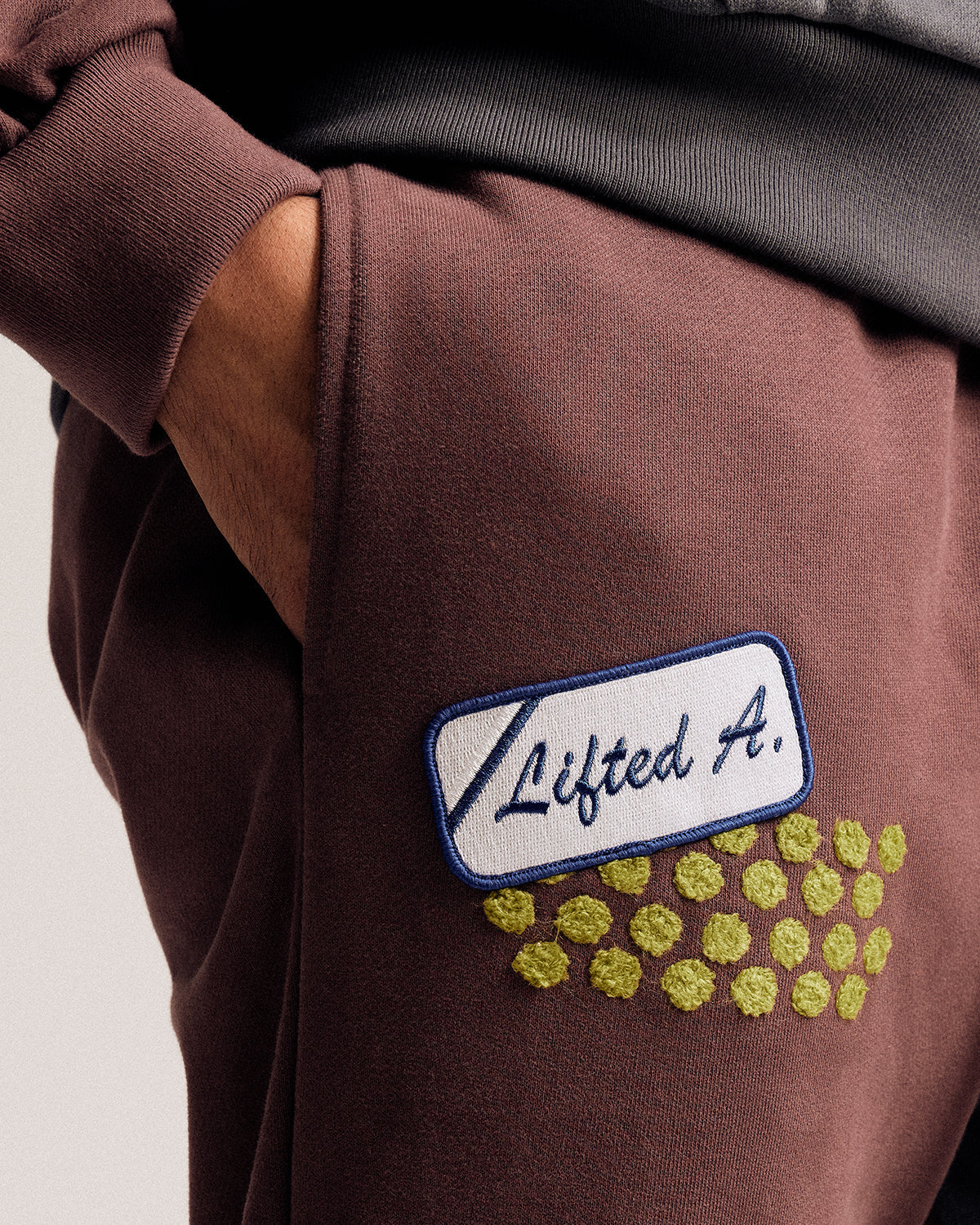 "Hunter" Flared Sweatpant (Purple) "Hunter" Flared Sweatpant (Purple)