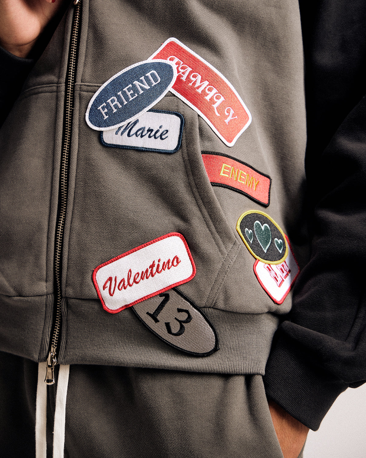 "Rawls" Zip Hoodie (Shadow) "Rawls" Zip Hoodie (Shadow)