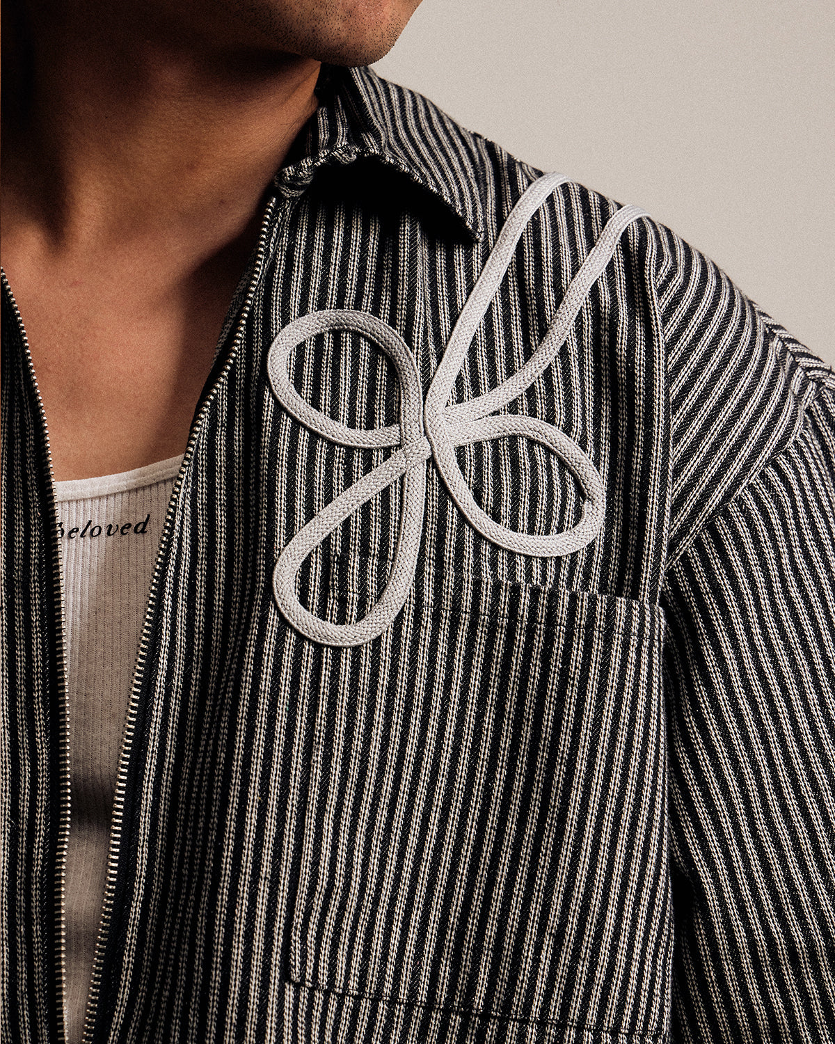 "Sparks" Mechanic Zip Up (Black) "Sparks" Mechanic Zip Up (Black)