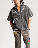 "Sparks" Mechanic Zip Up (Black) "Sparks" Mechanic Zip Up (Black)