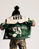 "Orwell" Letterman Jacket (Green) "Orwell" Letterman Jacket (Green)