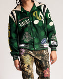 "Orwell" Letterman Jacket (Green) "Orwell" Letterman Jacket (Green)