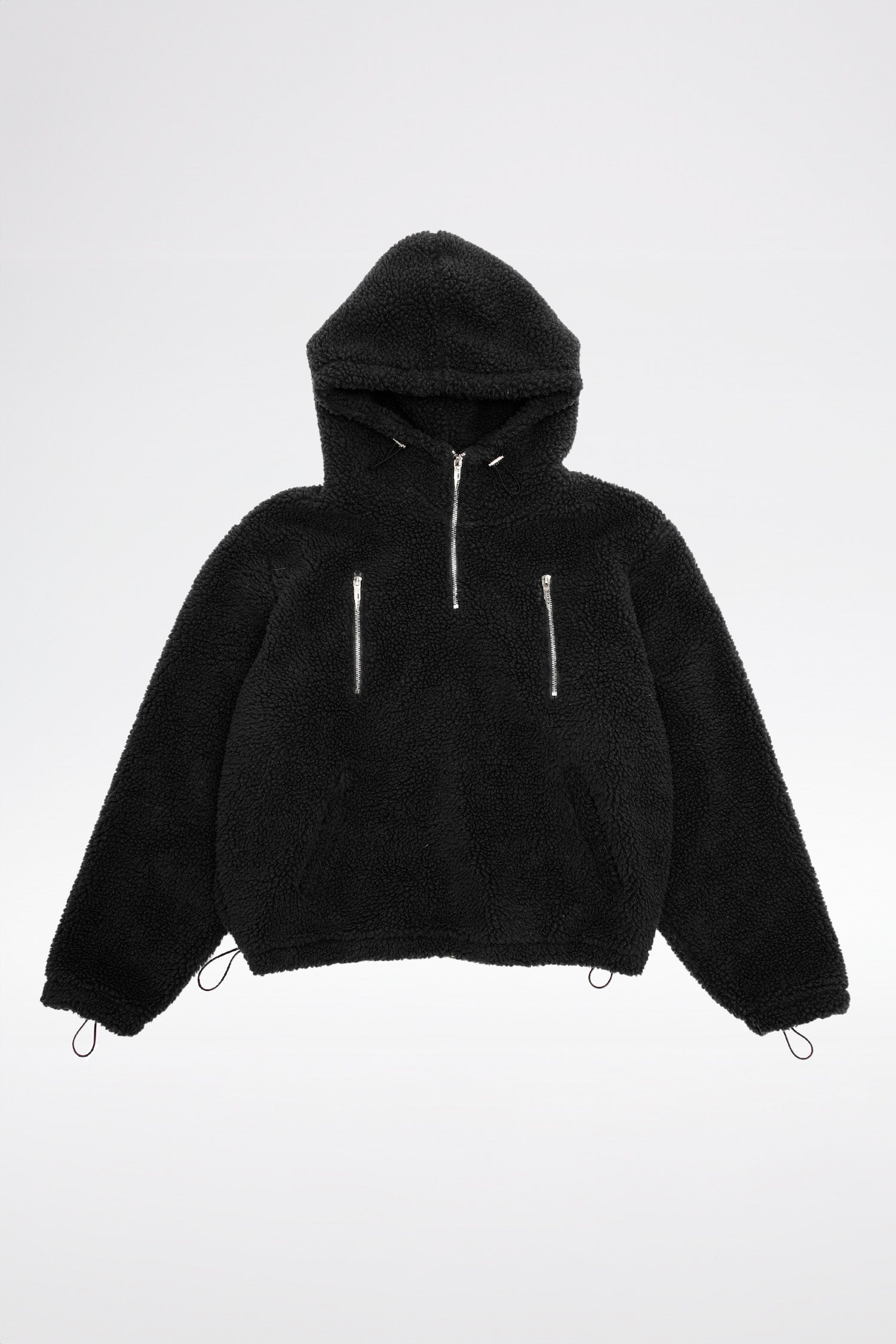 FLEECE JACKET - Black FLEECE JACKET - Black