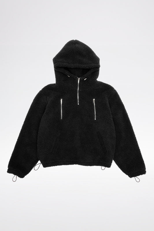 FLEECE JACKET - Black