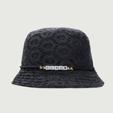 Friendship Crochet Bucket Hat - Black Friendship Crochet Bucket Hat - Black