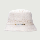 Friendship Crochet Bucket Hat - Bone Friendship Crochet Bucket Hat - Bone