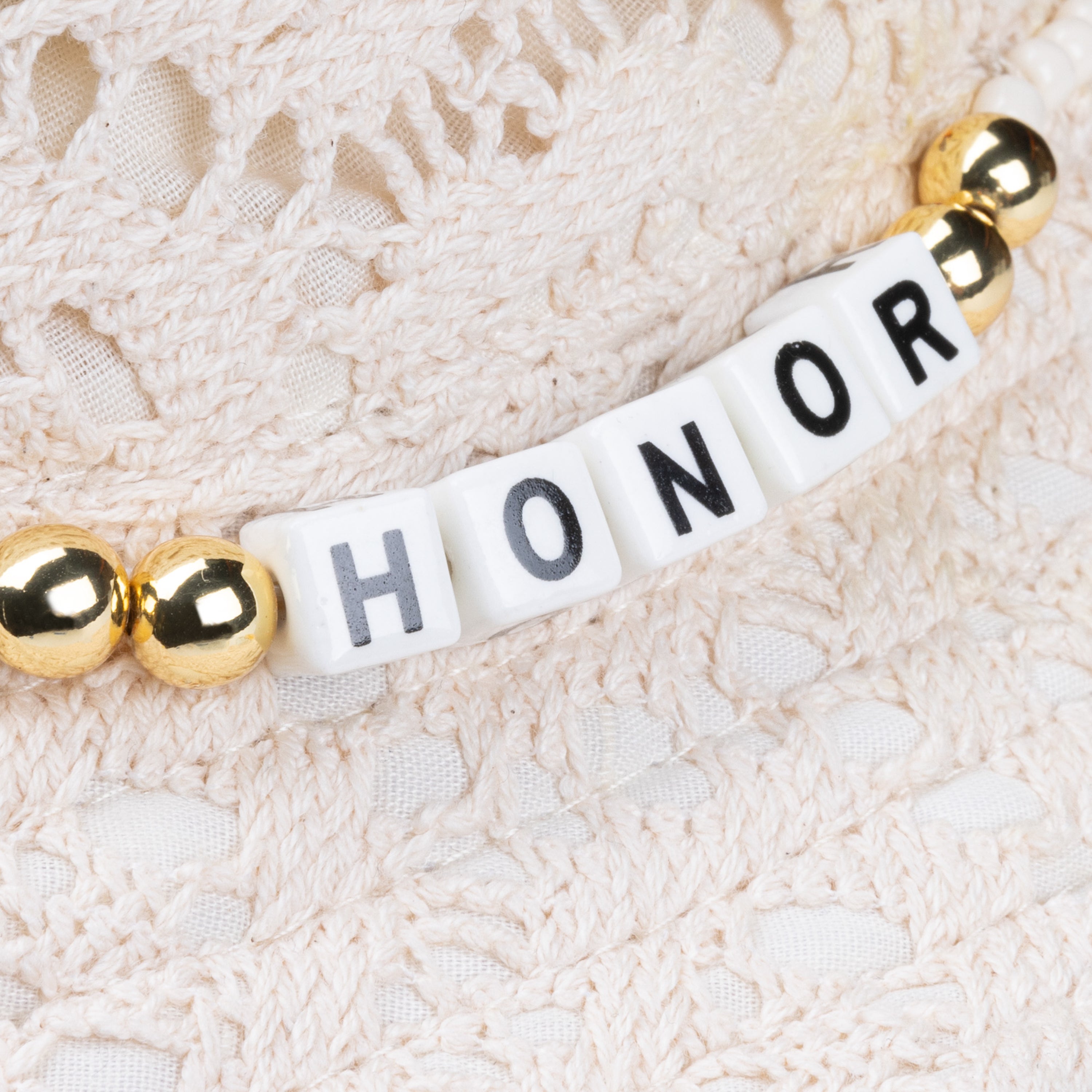 Friendship Crochet Bucket Hat - Bone Friendship Crochet Bucket Hat - Bone