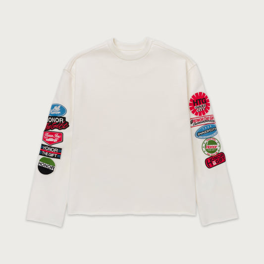 Fuel Crewneck - White