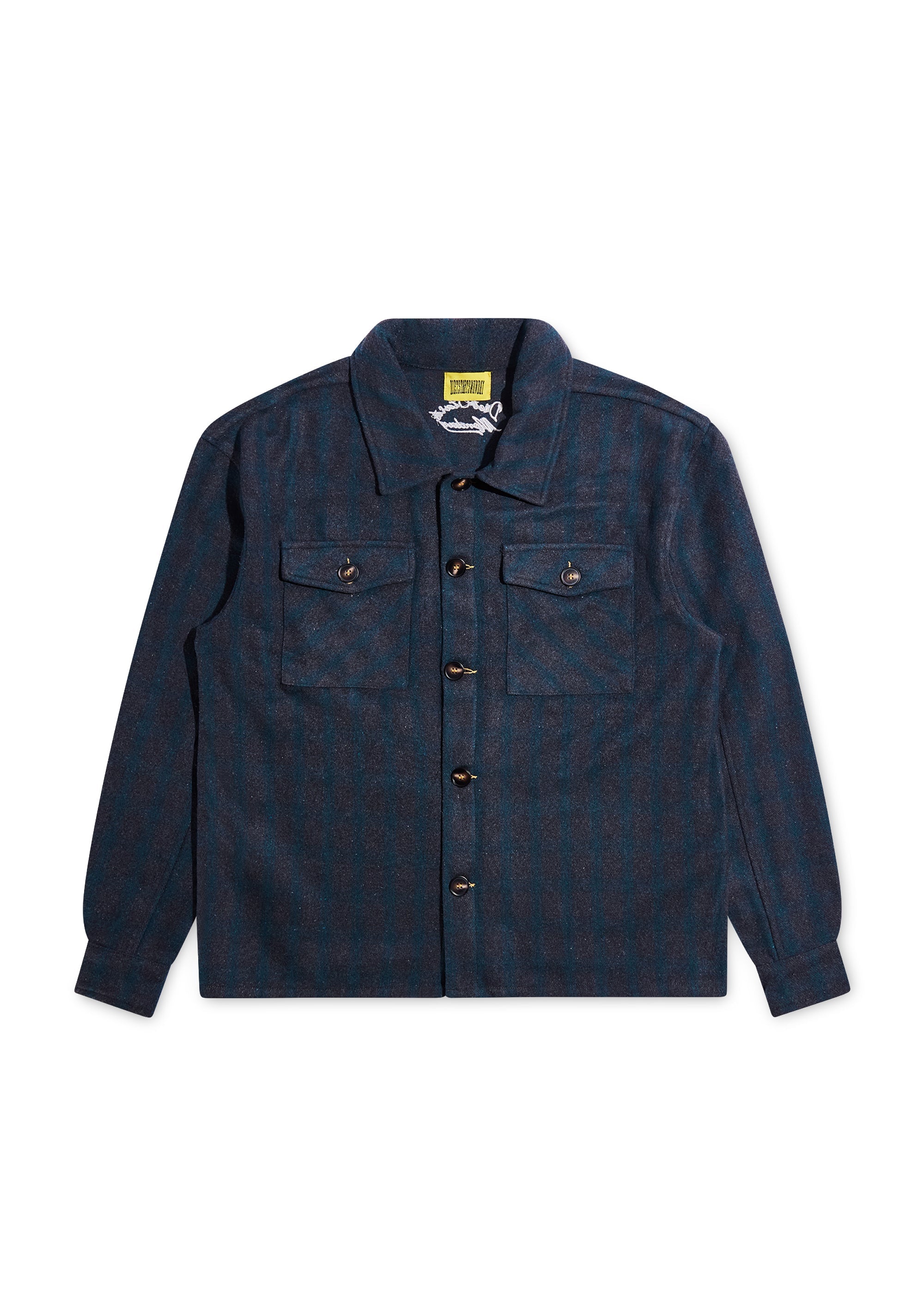 DSM Flannel - Grey/Teal DSM Flannel - Grey/Teal