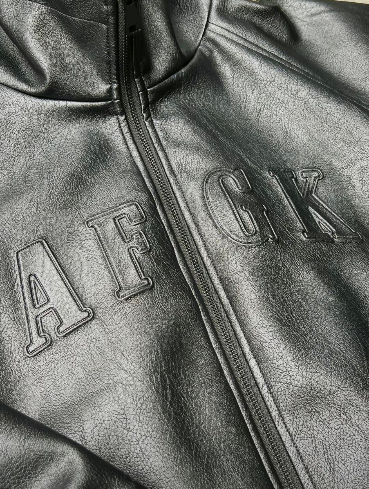 DONCARE(AFGK) “Hooded leather jacket” DONCARE(AFGK) “Hooded leather jacket”
