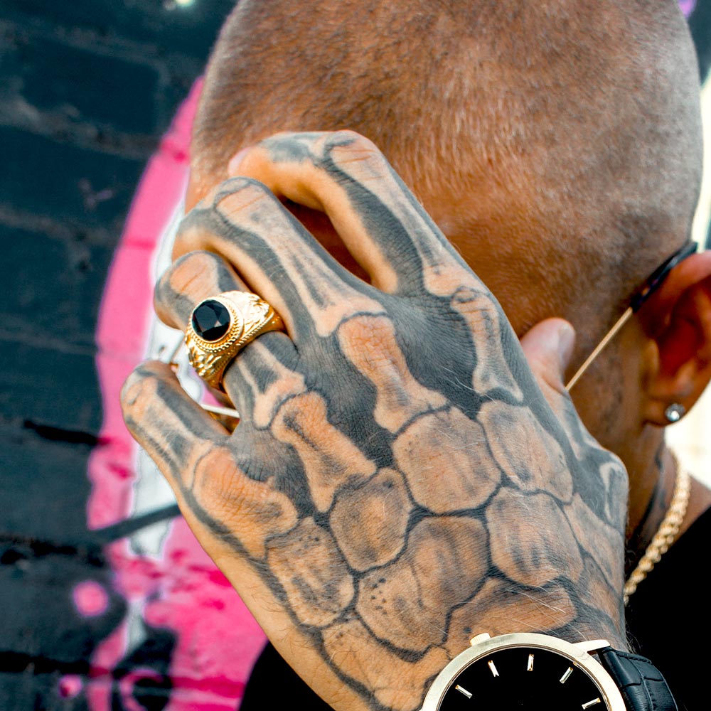 Gold Onyx Ring Gold Onyx Ring