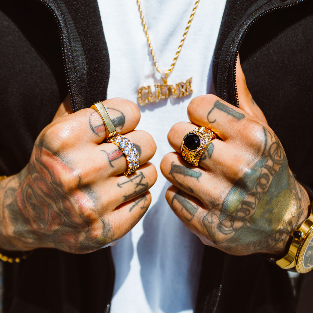 Gold Onyx Ring Gold Onyx Ring