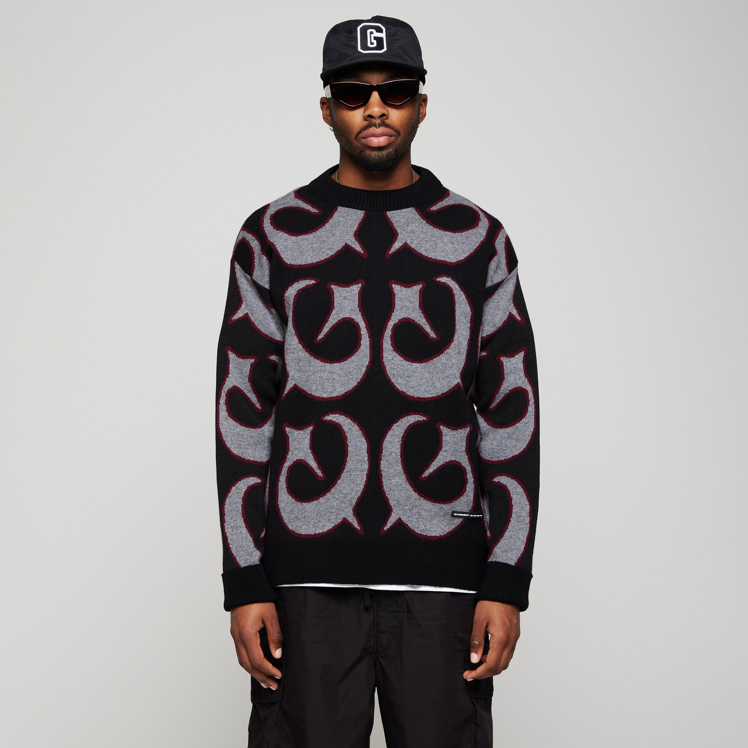 Foul Play Jacquard Knit Sweater Foul Play Jacquard Knit Sweater