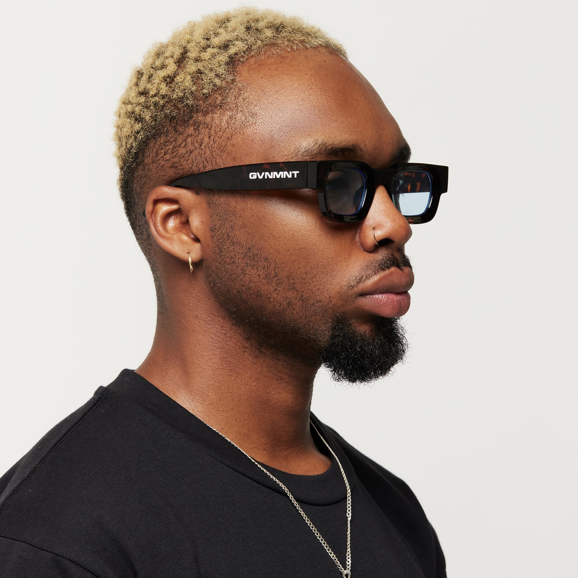 Conflict Sunglasses - Leopard / Blue Conflict Sunglasses - Leopard / Blue