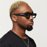 Conflict Sunglasses - Leopard / Blue Conflict Sunglasses - Leopard / Blue