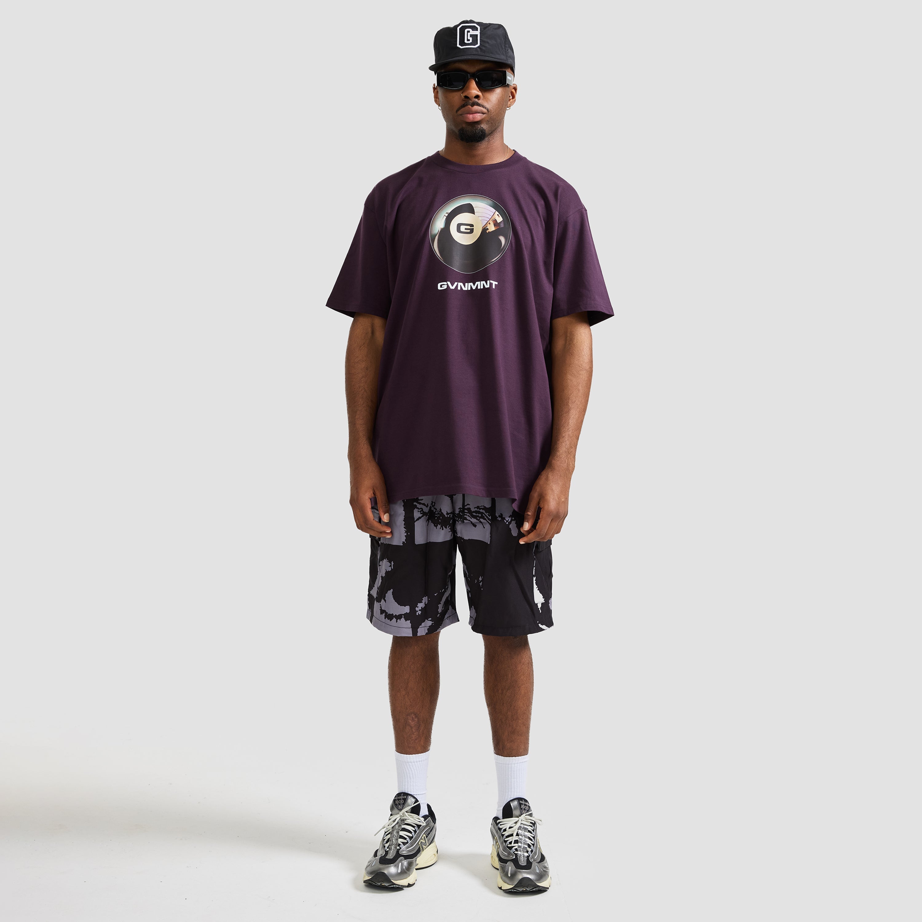 8 Ball Tee - Plum 8 Ball Tee - Plum