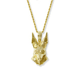 Anubis Necklace Pendant & Rope Chain Anubis Necklace Pendant & Rope Chain