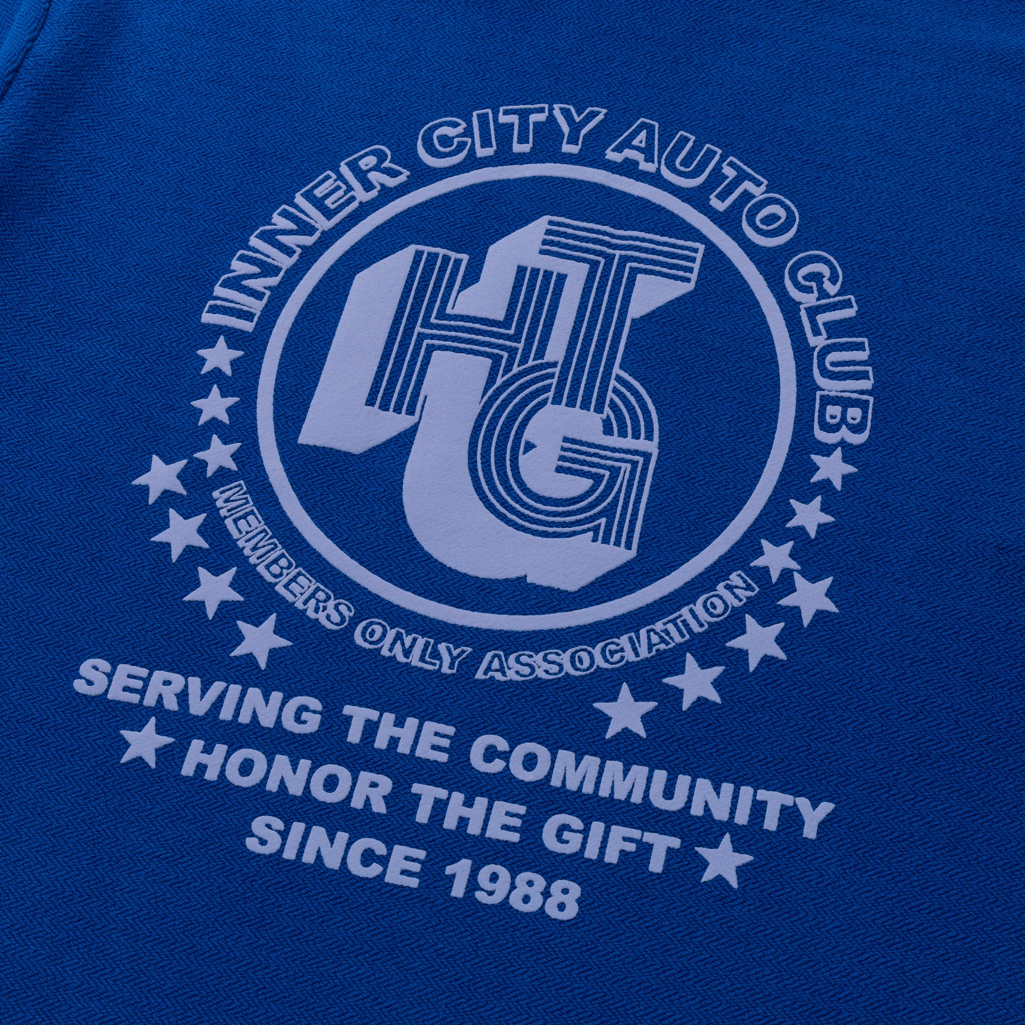 Association Herringbone Crew - Blue Association Herringbone Crew - Blue