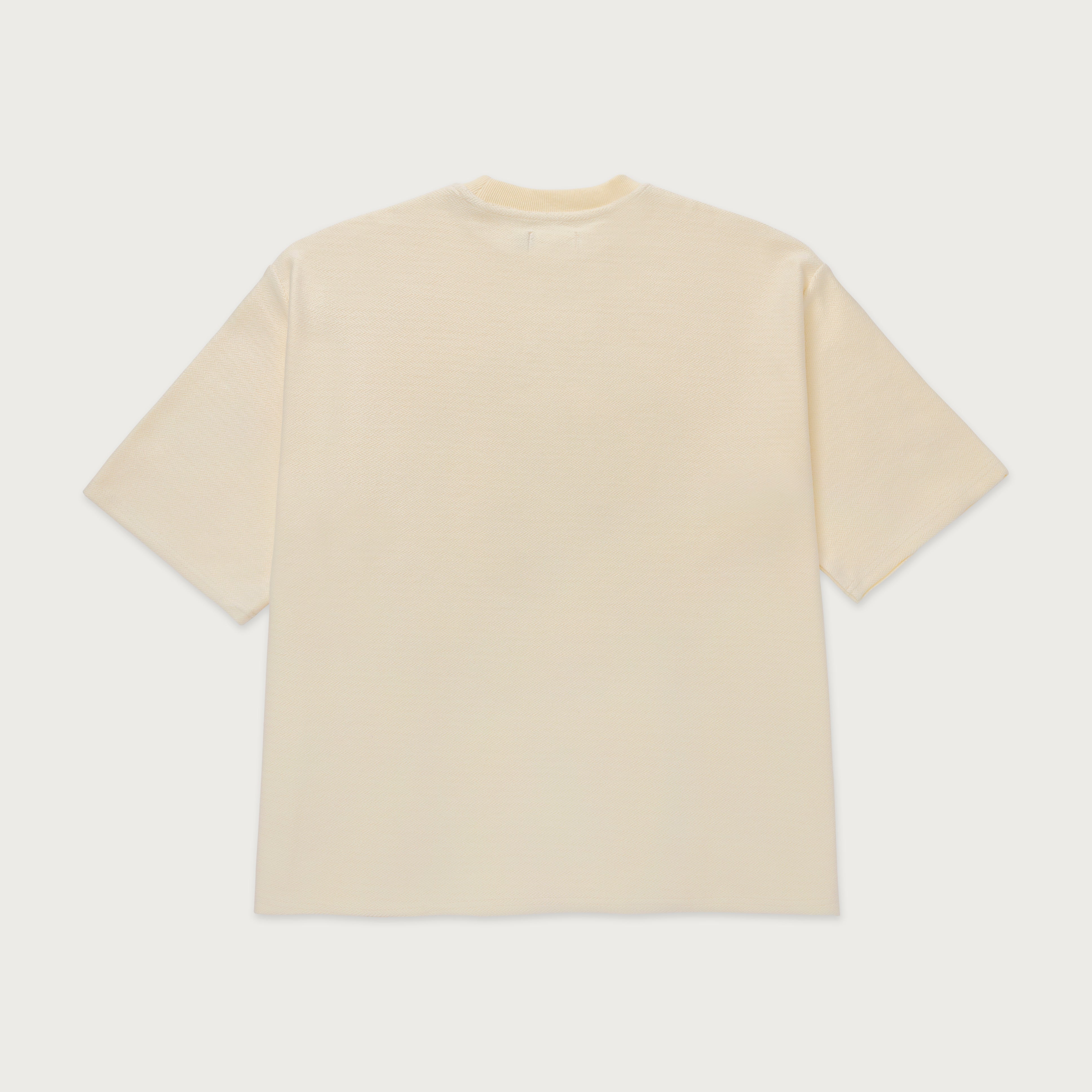 Association Herringbone Crew - White Association Herringbone Crew - White