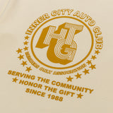 Association Herringbone Crew - White Association Herringbone Crew - White