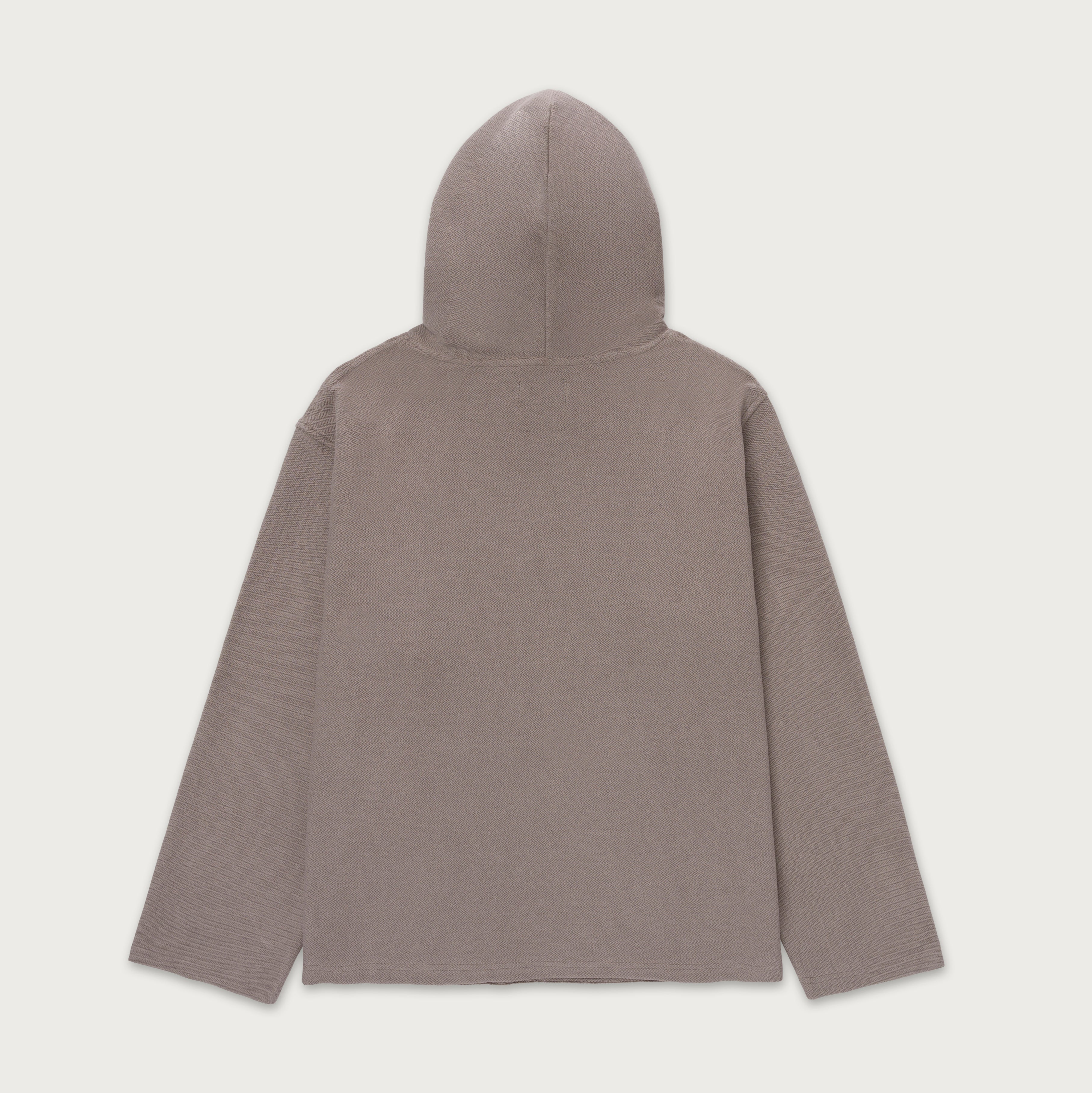 Race Herringbone Hoodie - Stone Race Herringbone Hoodie - Stone
