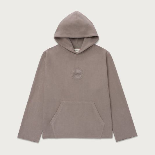 Race Herringbone Hoodie - Stone