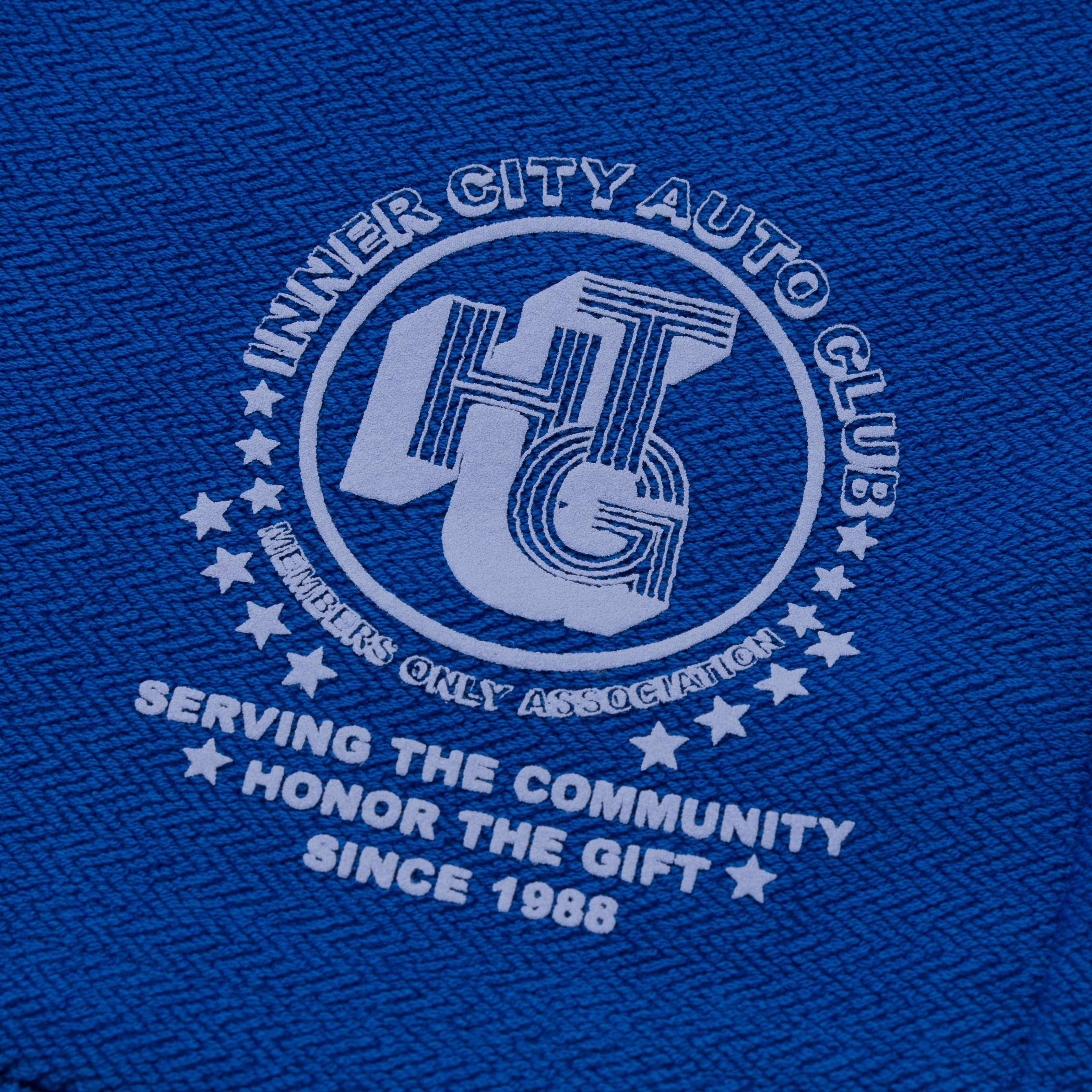 Race Herringbone Short - Blue Race Herringbone Short - Blue