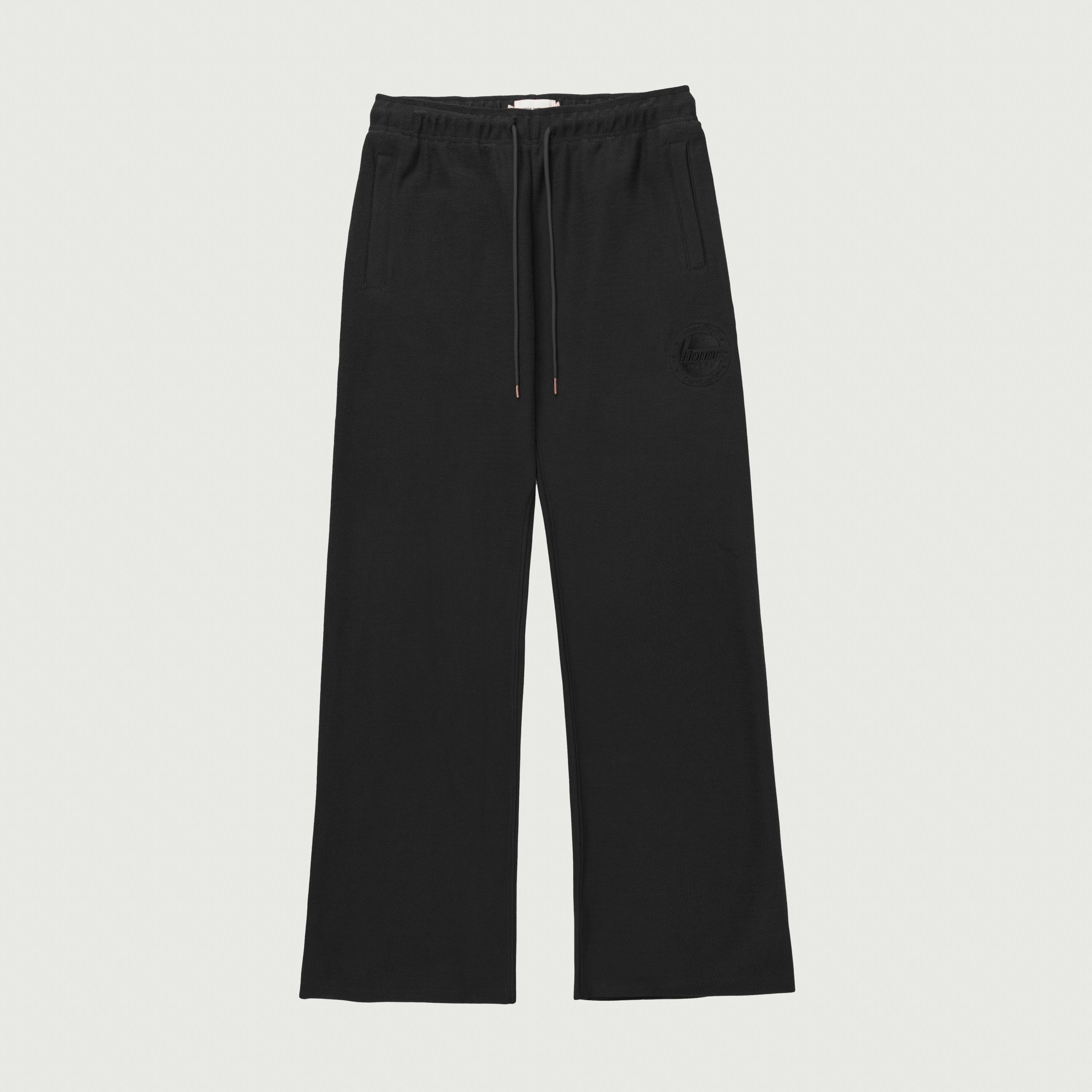 Race Herringbone Sweatpants - Black Race Herringbone Sweatpants - Black