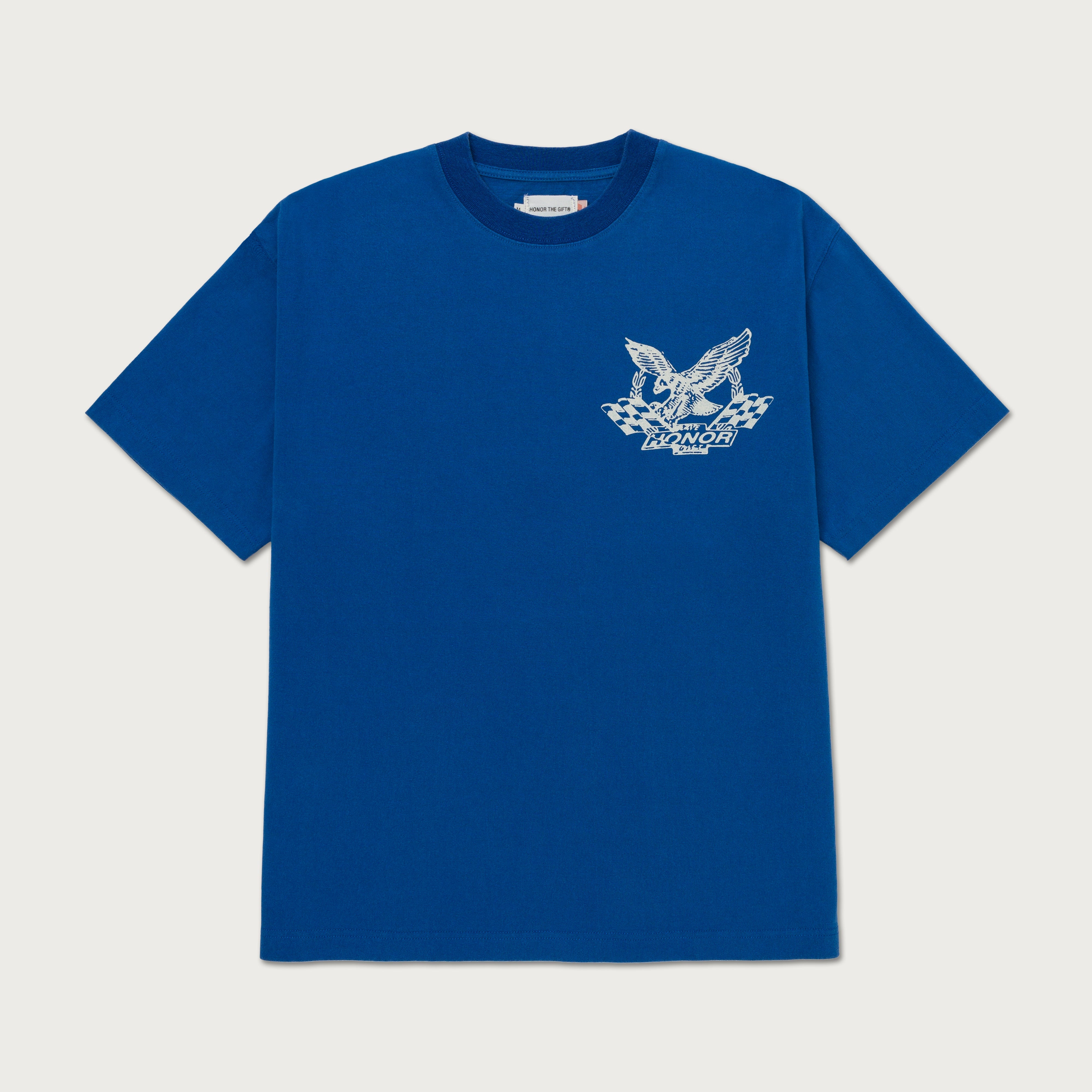 Vintage Oil Tee - Blue Vintage Oil Tee - Blue