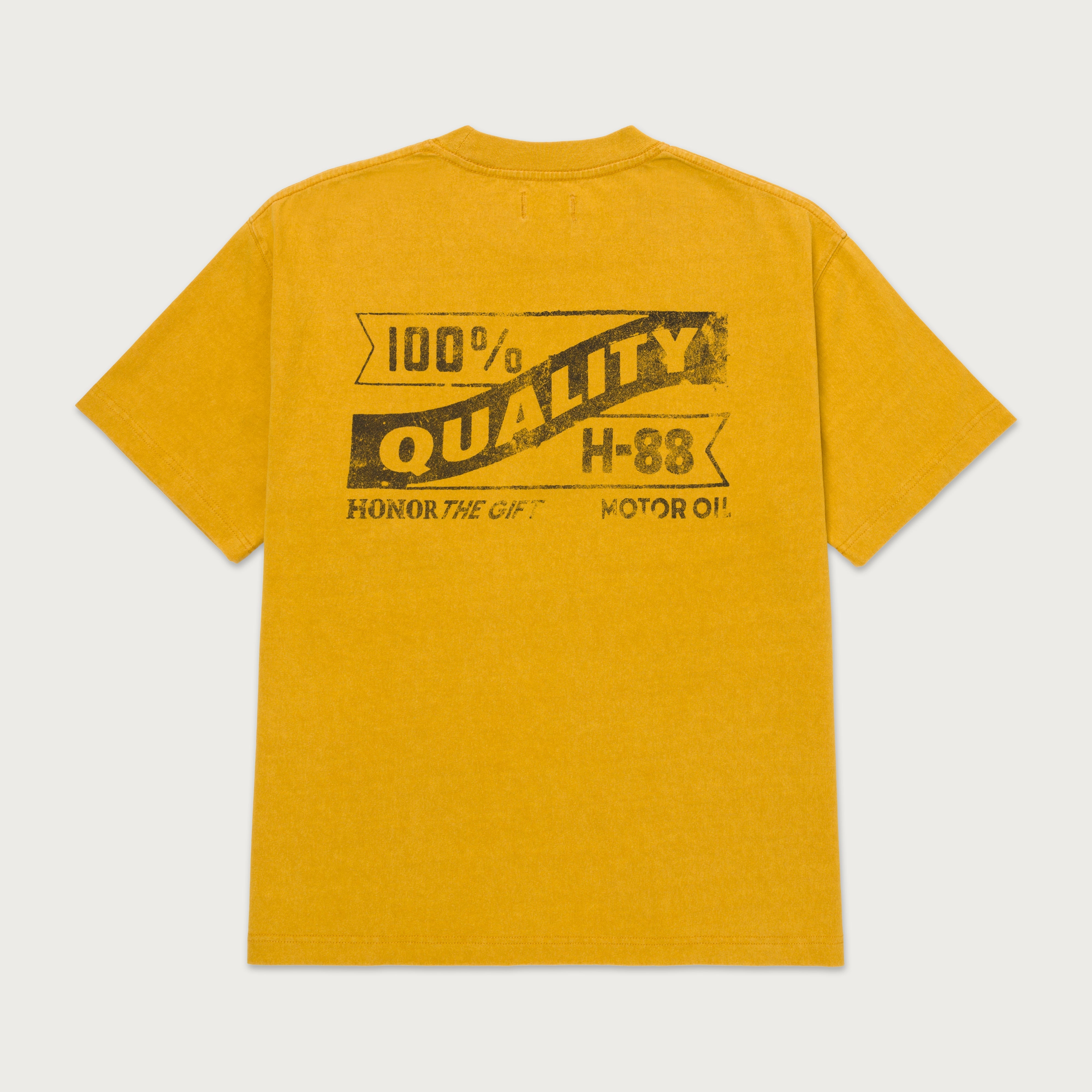 Vintage Oil Tee - Yellow Vintage Oil Tee - Yellow