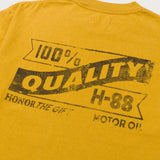 Vintage Oil Tee - Yellow Vintage Oil Tee - Yellow
