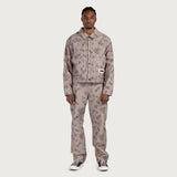 Tonal Floral Pant - Pebble Tonal Floral Pant - Pebble