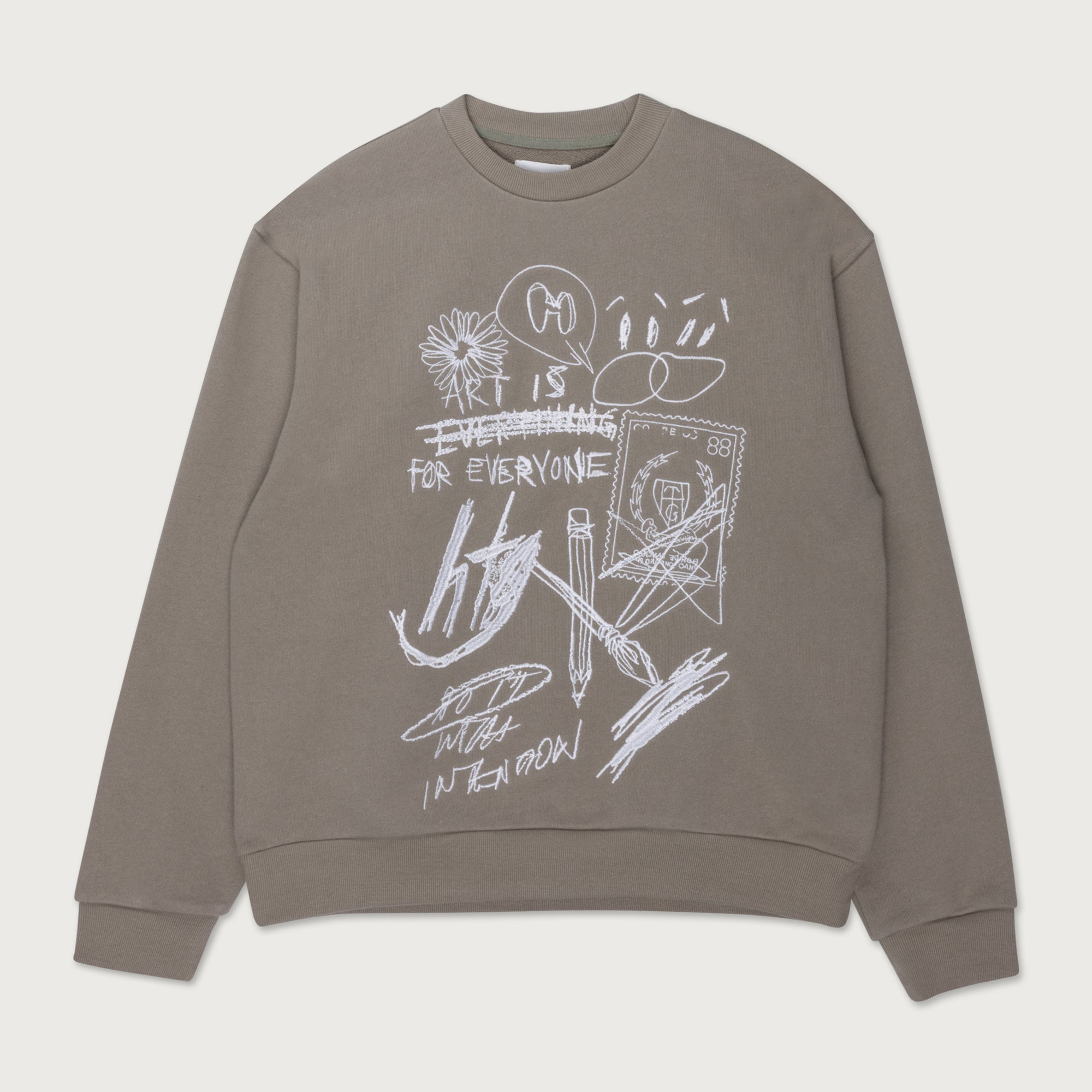 Quick Sketch Crew - Taupe Quick Sketch Crew - Taupe