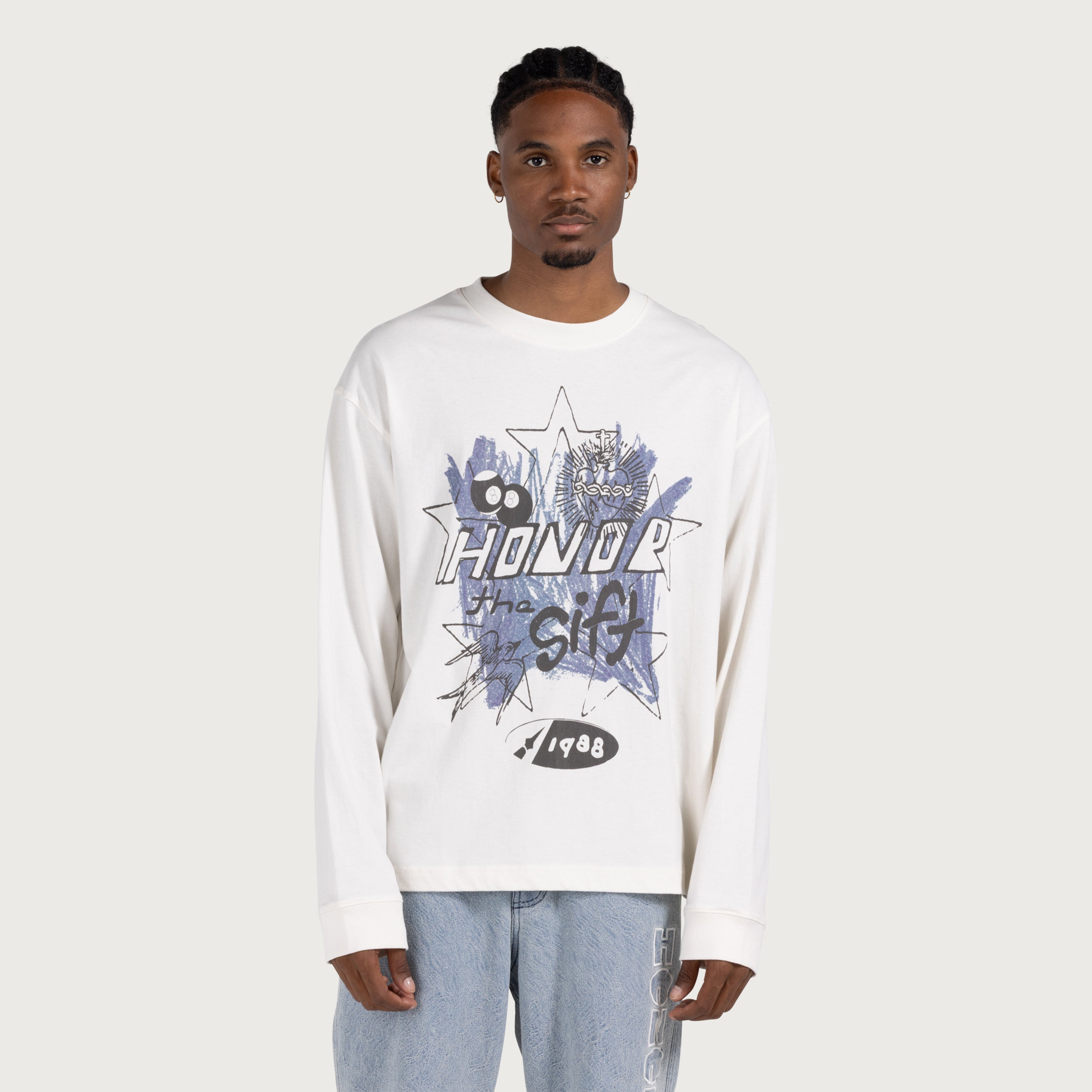 Pop Art Ls - White Pop Art Ls - White