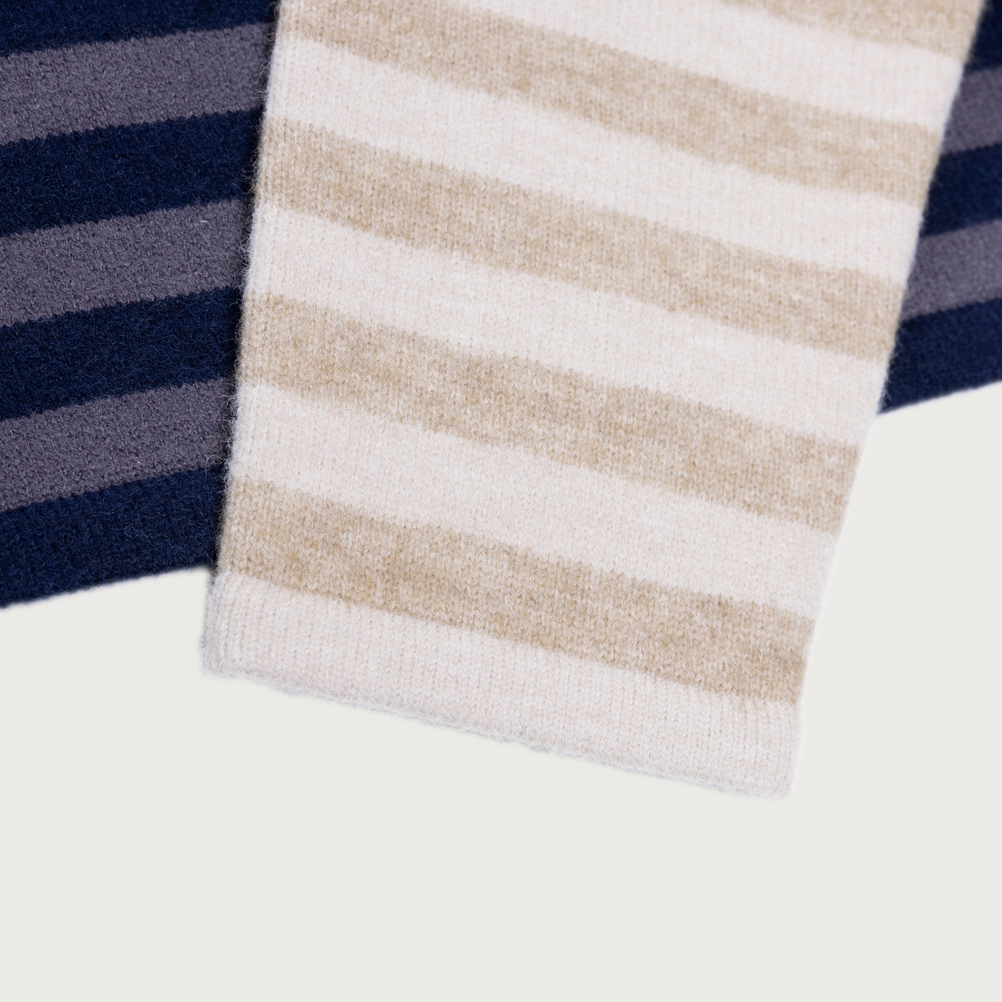 Multi Stripe Crew - Navy Multi Stripe Crew - Navy