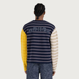 Multi Stripe Crew - Navy Multi Stripe Crew - Navy
