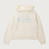 Art Knit Hoodie - Bone Art Knit Hoodie - Bone
