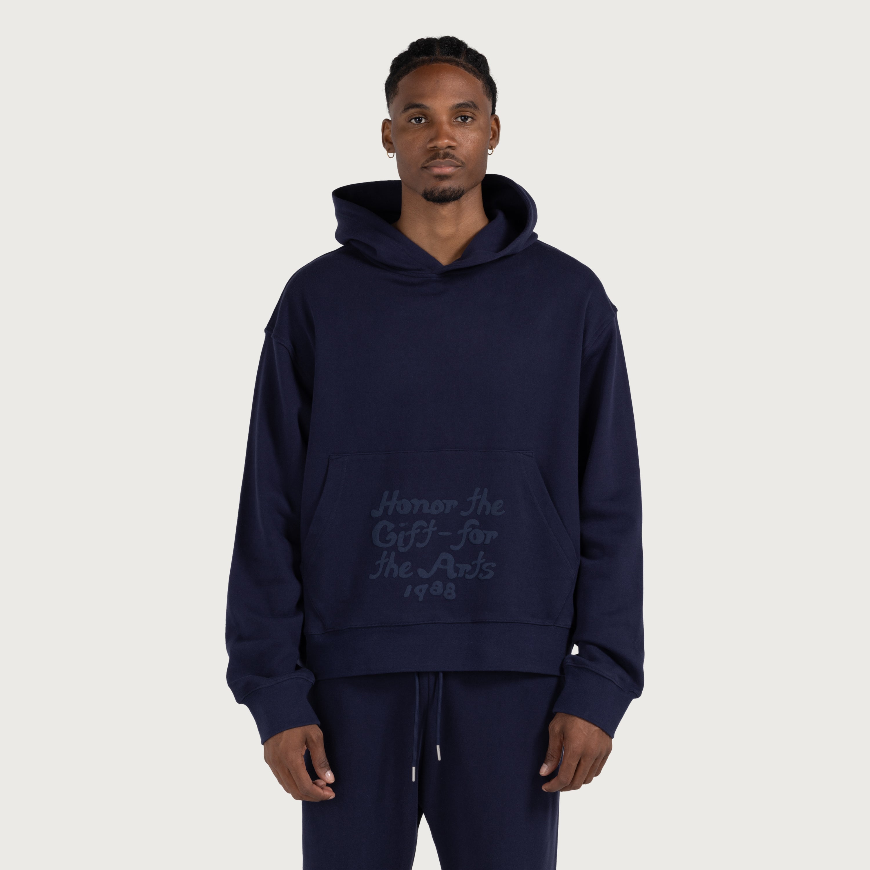 Reverse Hoodie - Navy Reverse Hoodie - Navy
