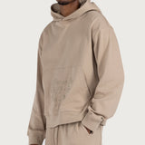 Reverse Hoodie - Pebble Reverse Hoodie - Pebble