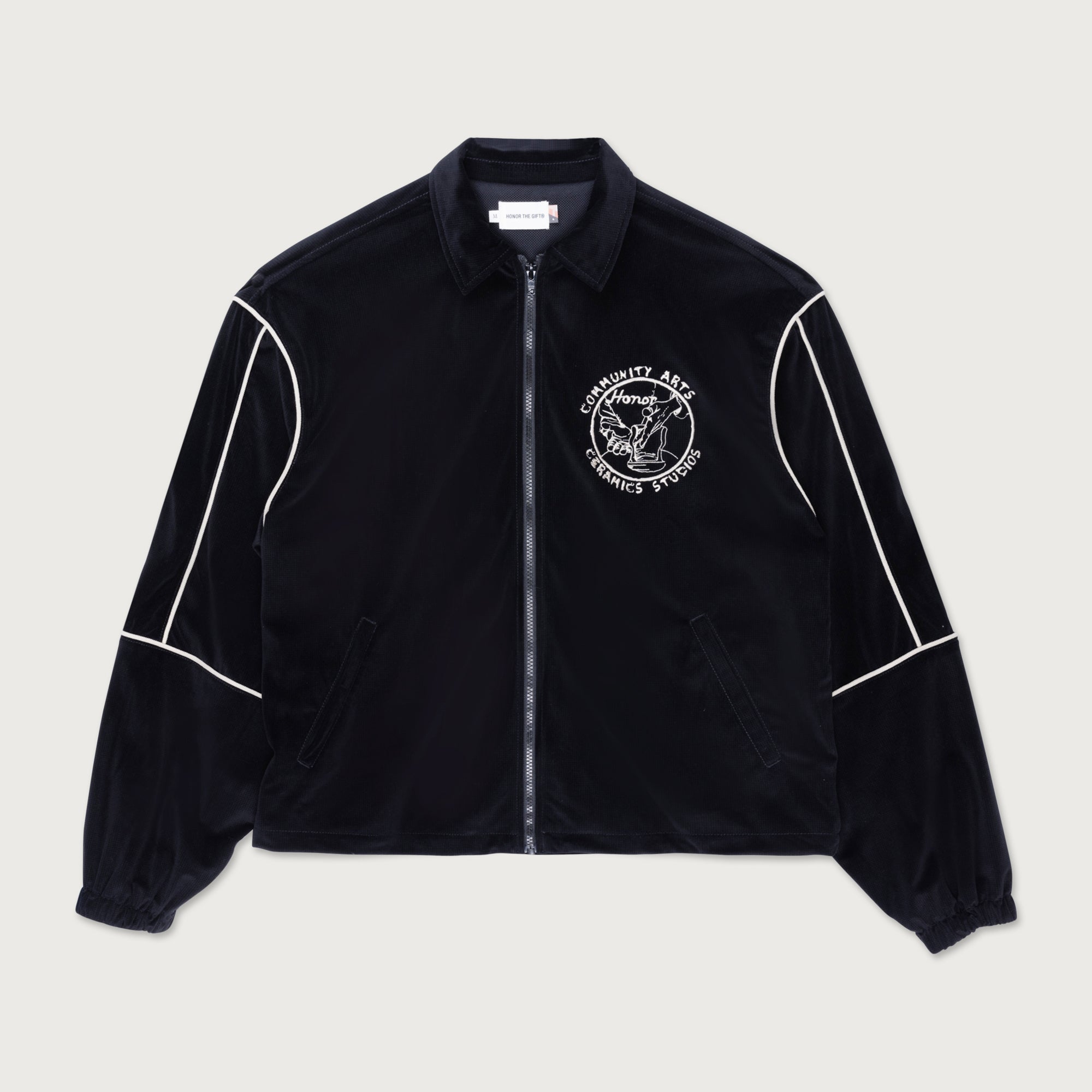 Piping Track Jacket - Black Piping Track Jacket - Black